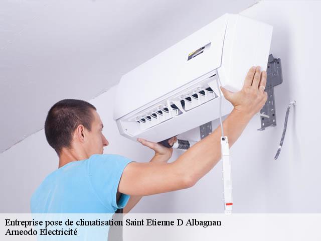Entreprise pose de climatisation  saint-etienne-d-albagnan-34390 Arneodo Electricité